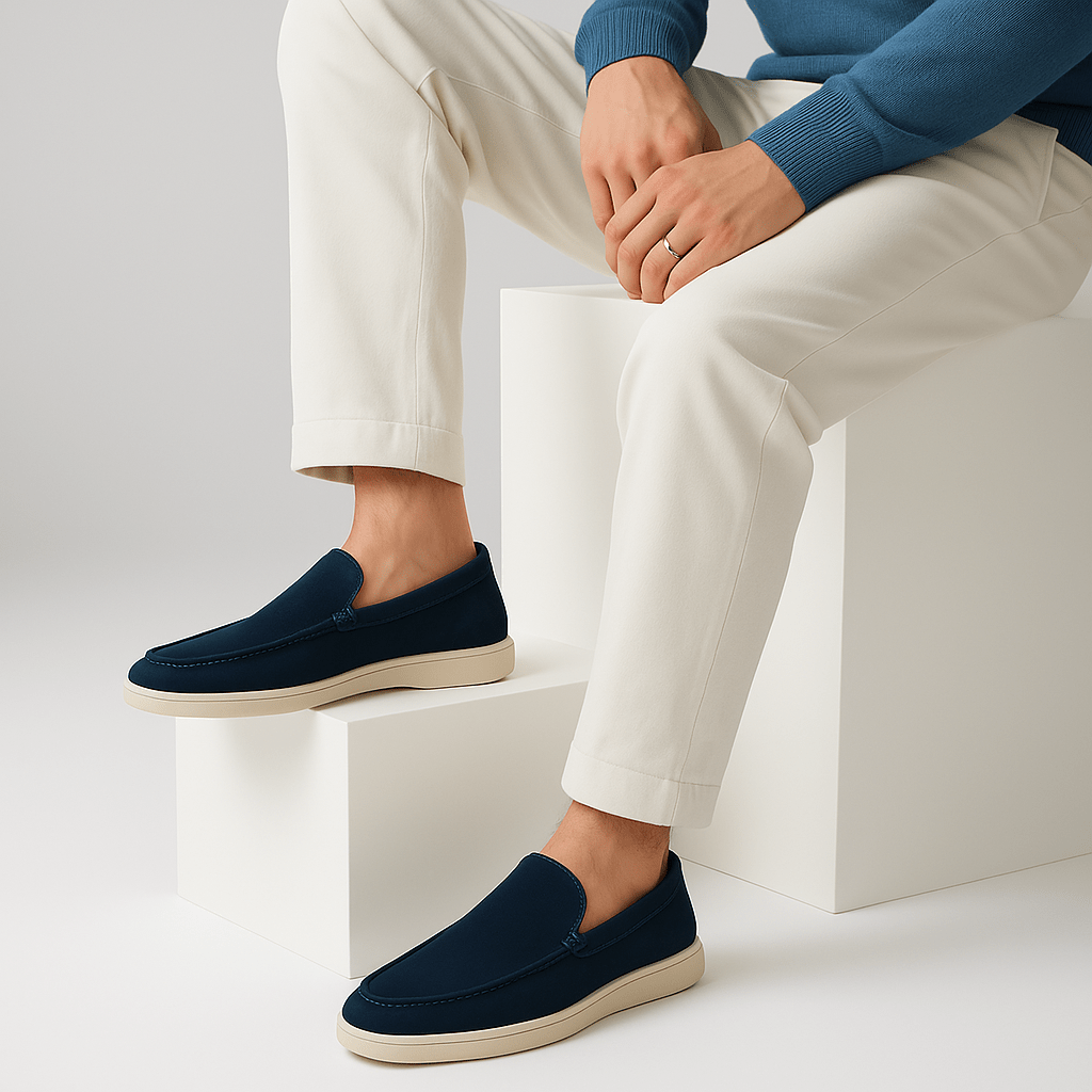 Ariston | Low Suede Loafers
