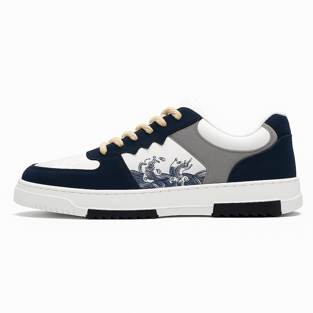 Ariston | Lace-Up Leather Sneakers
