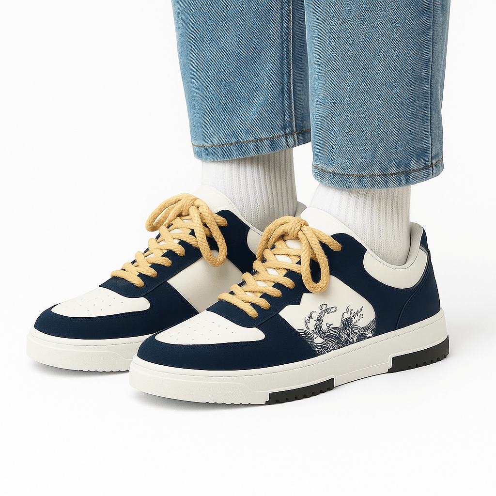 Ariston | Lace-Up Leather Sneakers