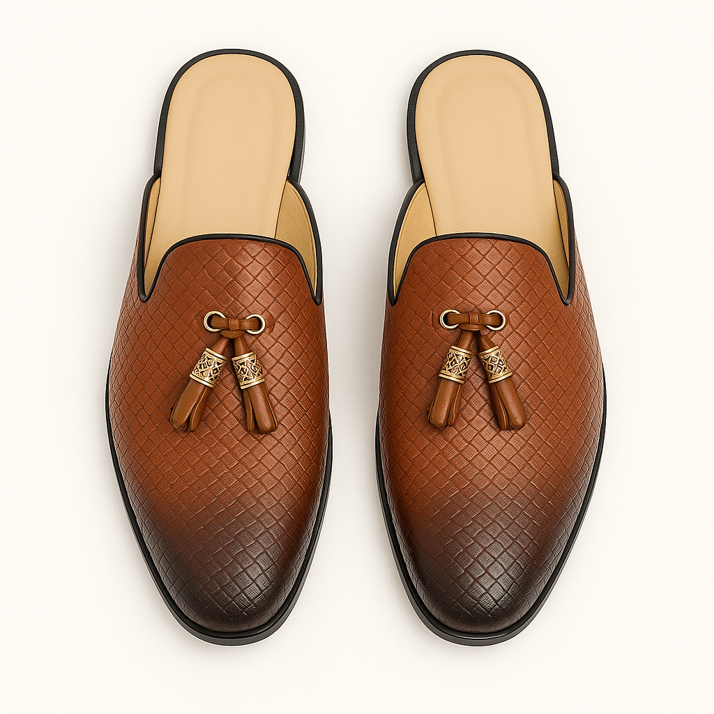 Ariston | Leather Tassel Loafers