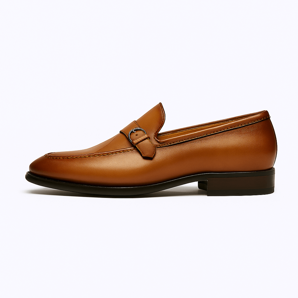 Ariston  | Buckled Vegan Loafers