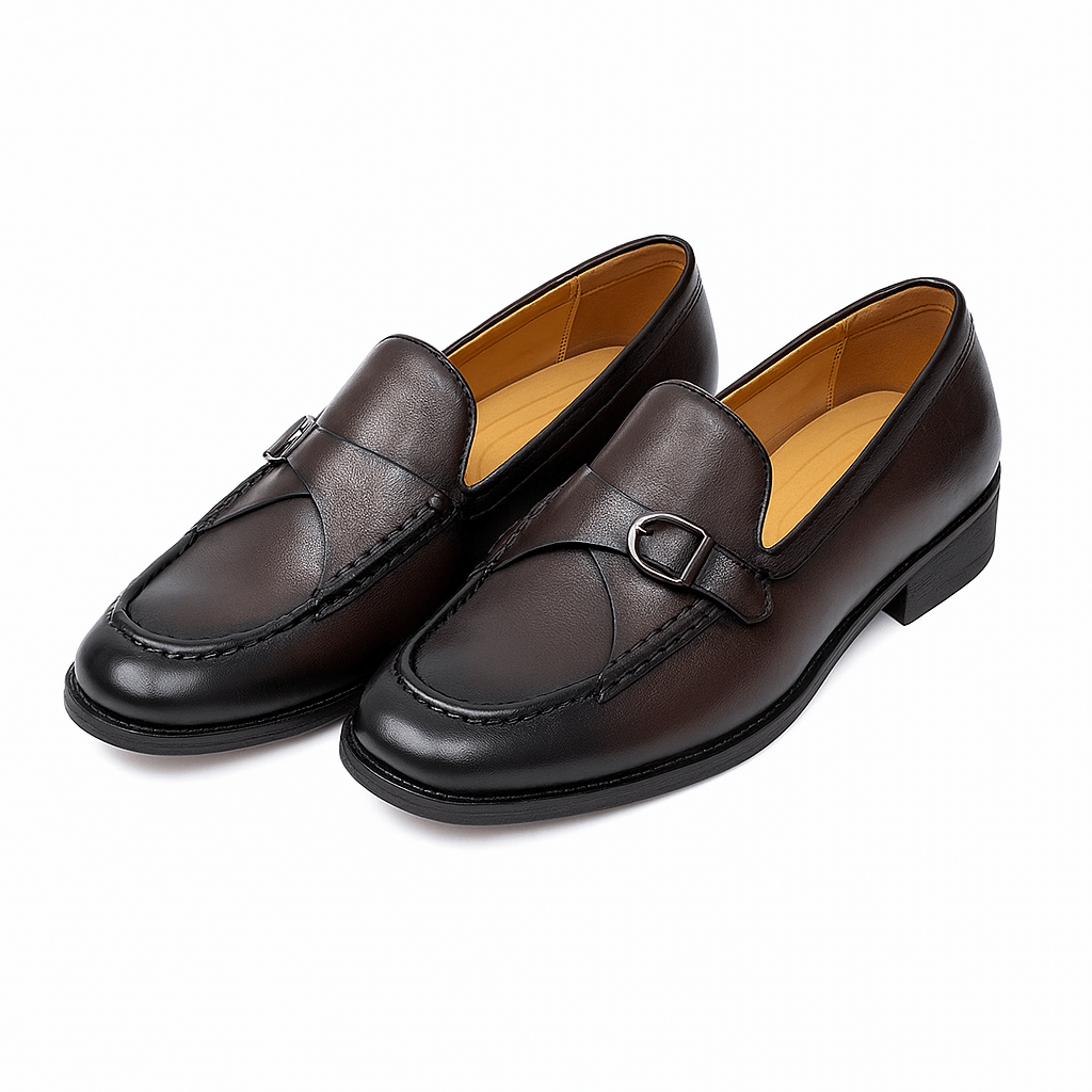 Ariston  | Buckled Vegan Loafers