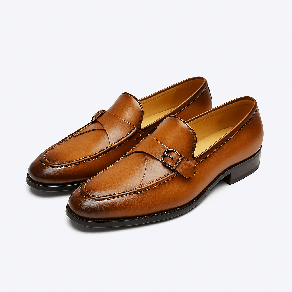 Ariston  | Buckled Vegan Loafers