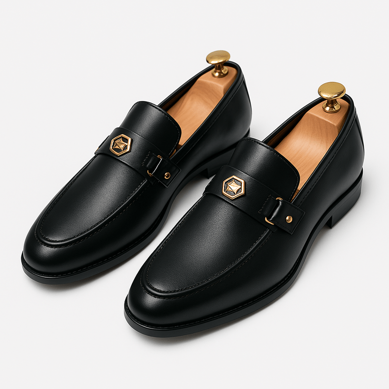 Ariston | Clean Cut Leather Loafers