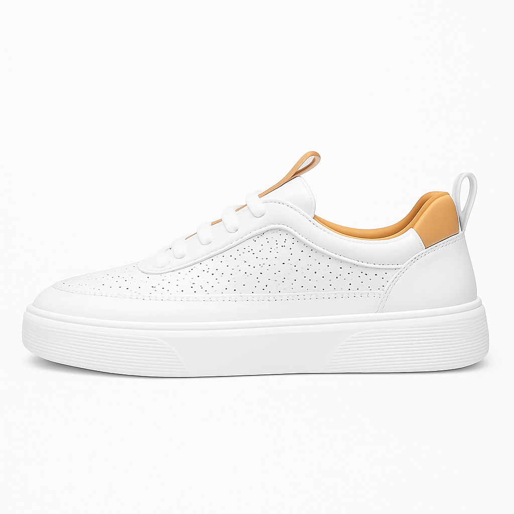 Ariston | Perforated Leather Sneakers