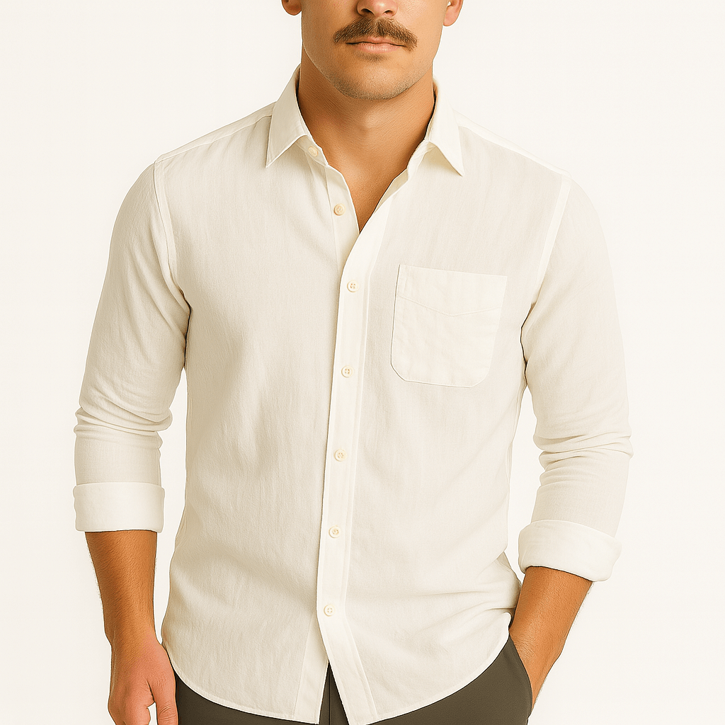 Ariston | Premium Cotton Linen Shirt