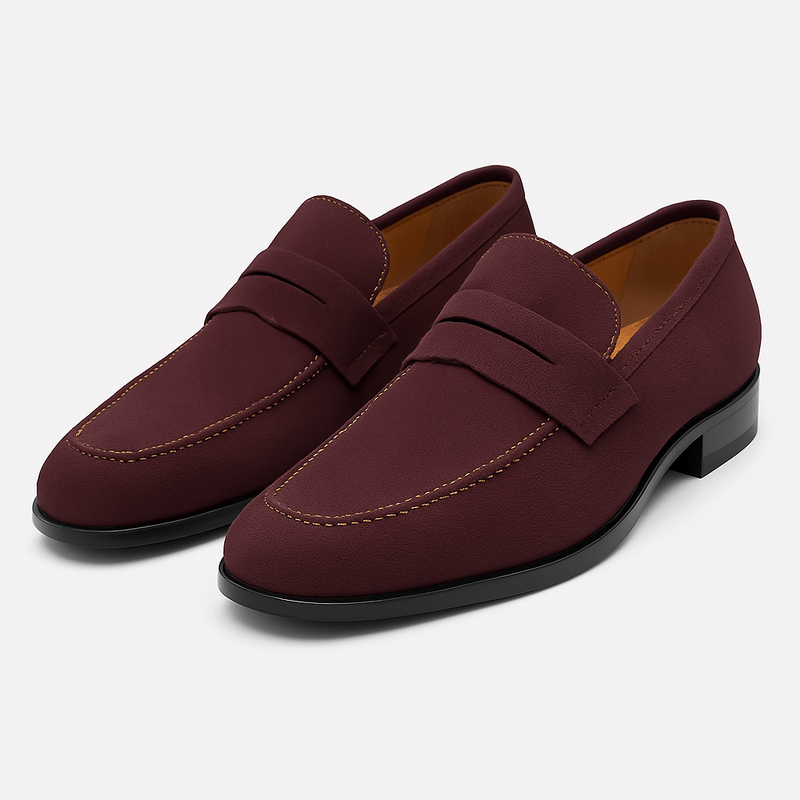 Ariston | Premium Suede Penny Loafers
