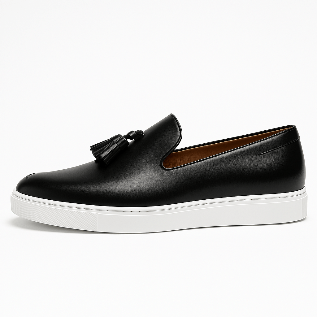 Ariston | Soft Leather Tassel Loafers
