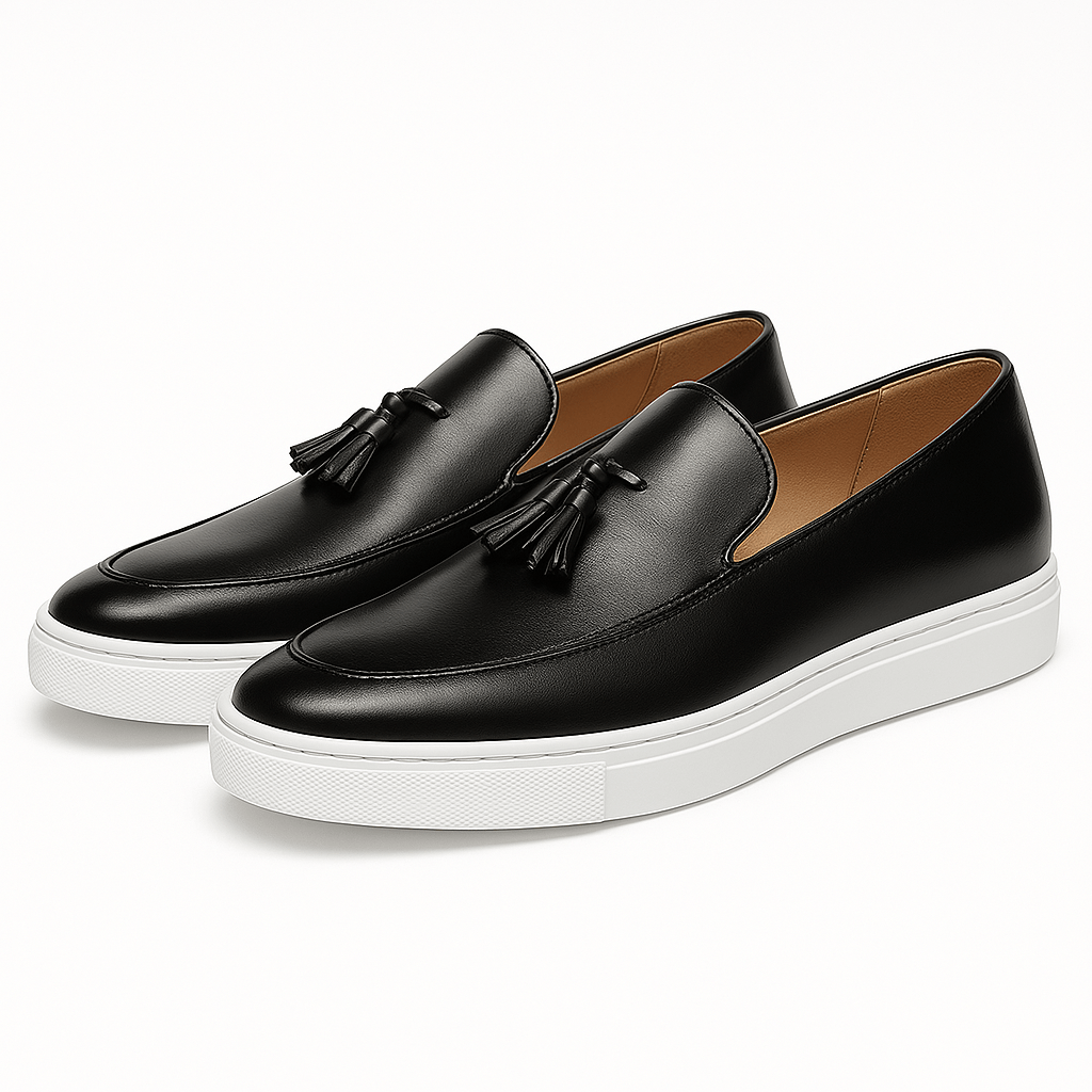 Ariston | Soft Leather Tassel Loafers