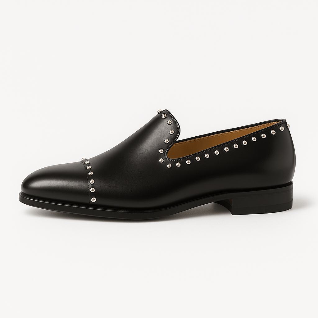 Ariston | Studded Calfskin Loafers