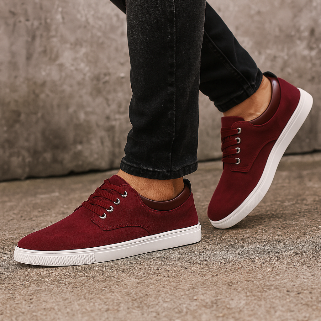 Ariston | Suede Lace-Up Shoes