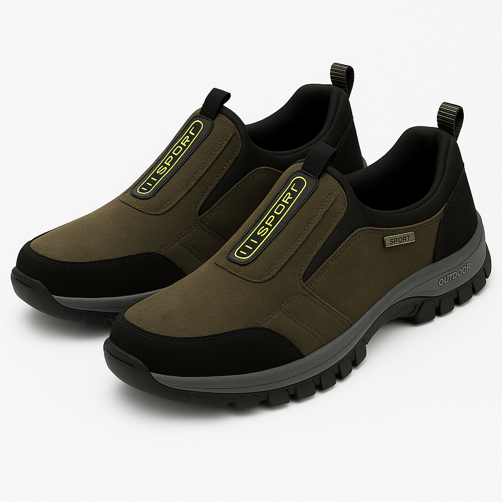 Ariston | Suede Slip-On Shoes