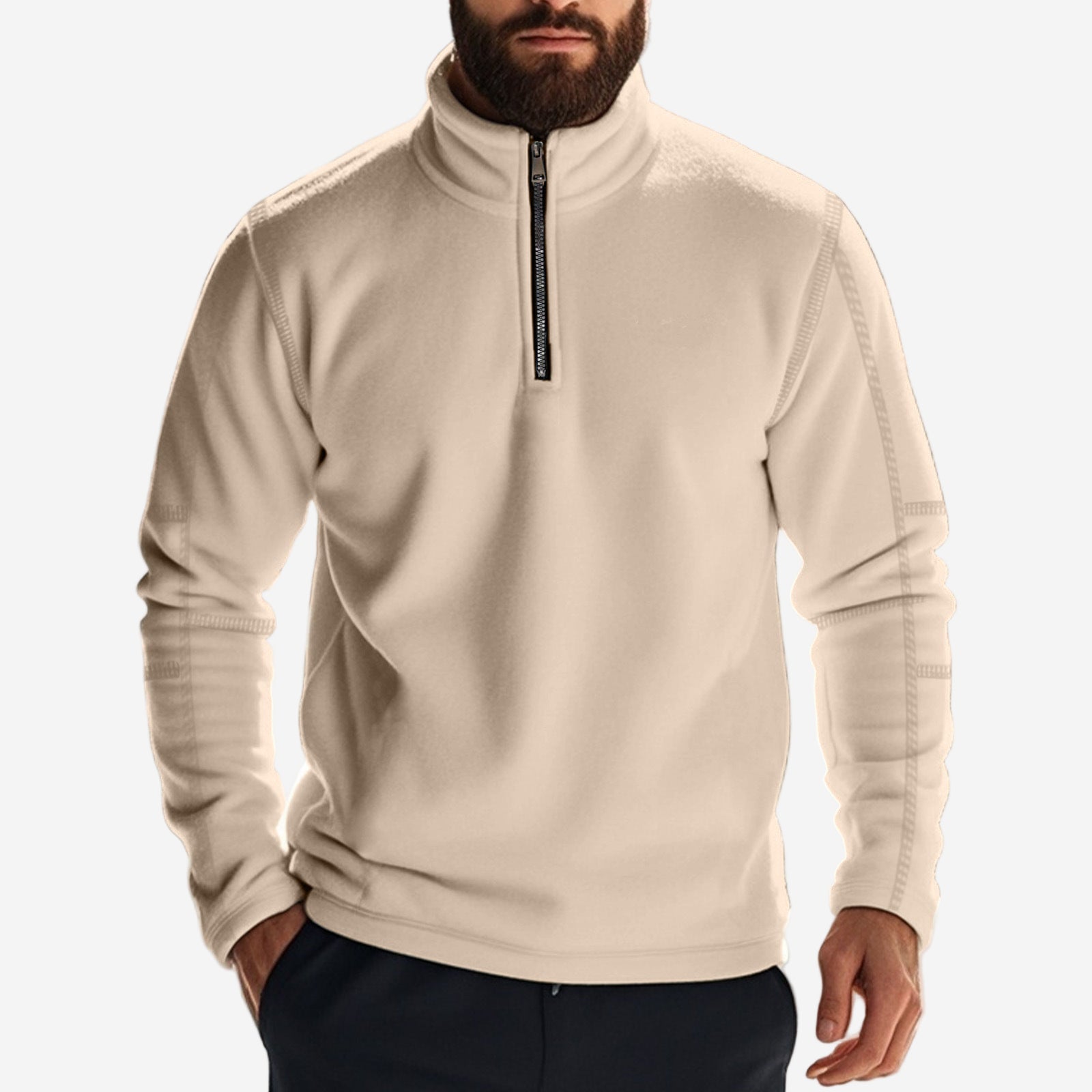 Ariston | Brushed Fleece Pullover