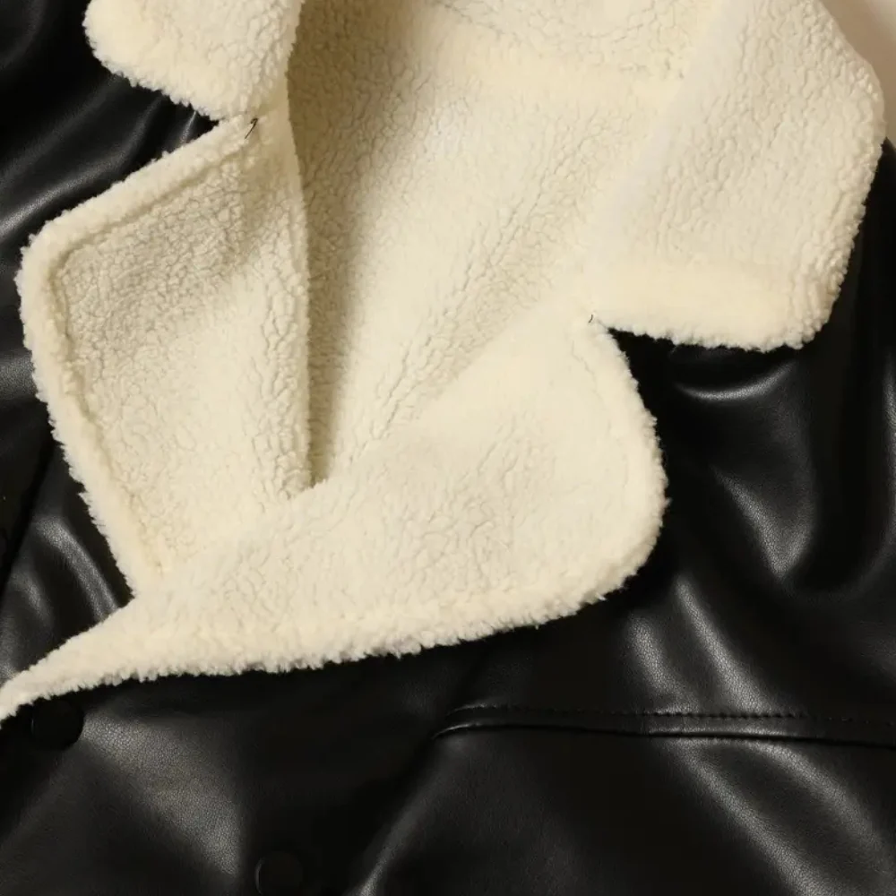 Ariston | Faux Shearling Bomber Jacket