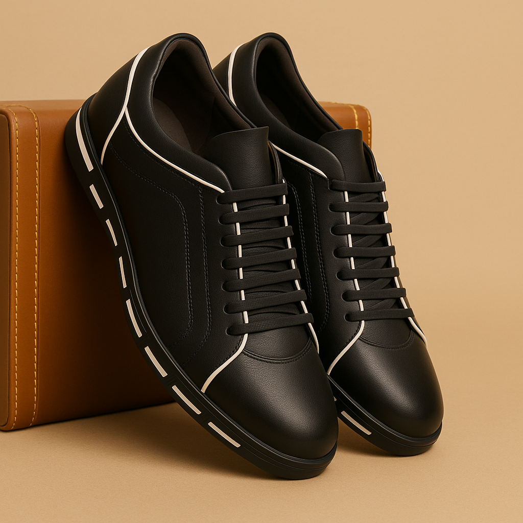 Heren veterschoenen met comfortabele en ondersteunende zool, geschikt voor dagelijks gebruik of zakelijke gelegenheden.